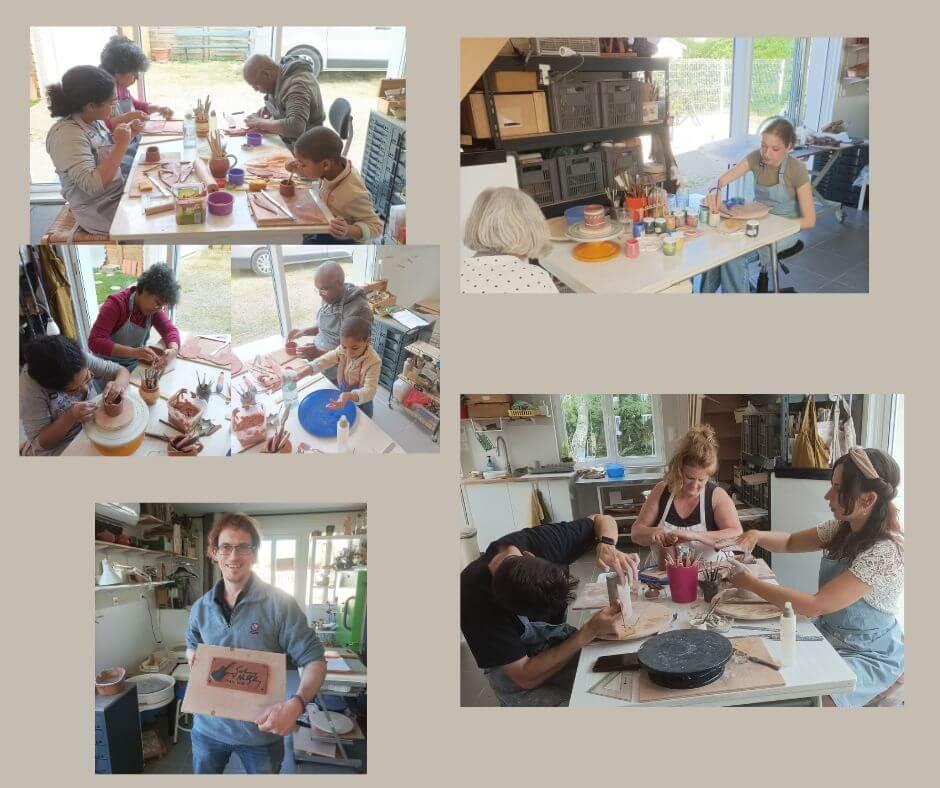 Atelier poterie ponctuel à Ayron 86190